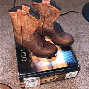 Toddler boy cowboy boots